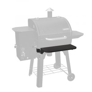 Makkelijk, stevig en opklapbaar. Voor extra werkruimte aan de voorkant van je pelletgrill. Speciaal ontworpen voor de 24” Pellet Grill van Camp Chef.